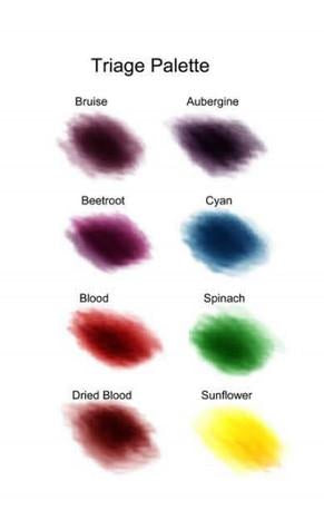 Bluebird Triage Ink Palette